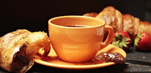 Un desayuno polaco-francés antes de viajar