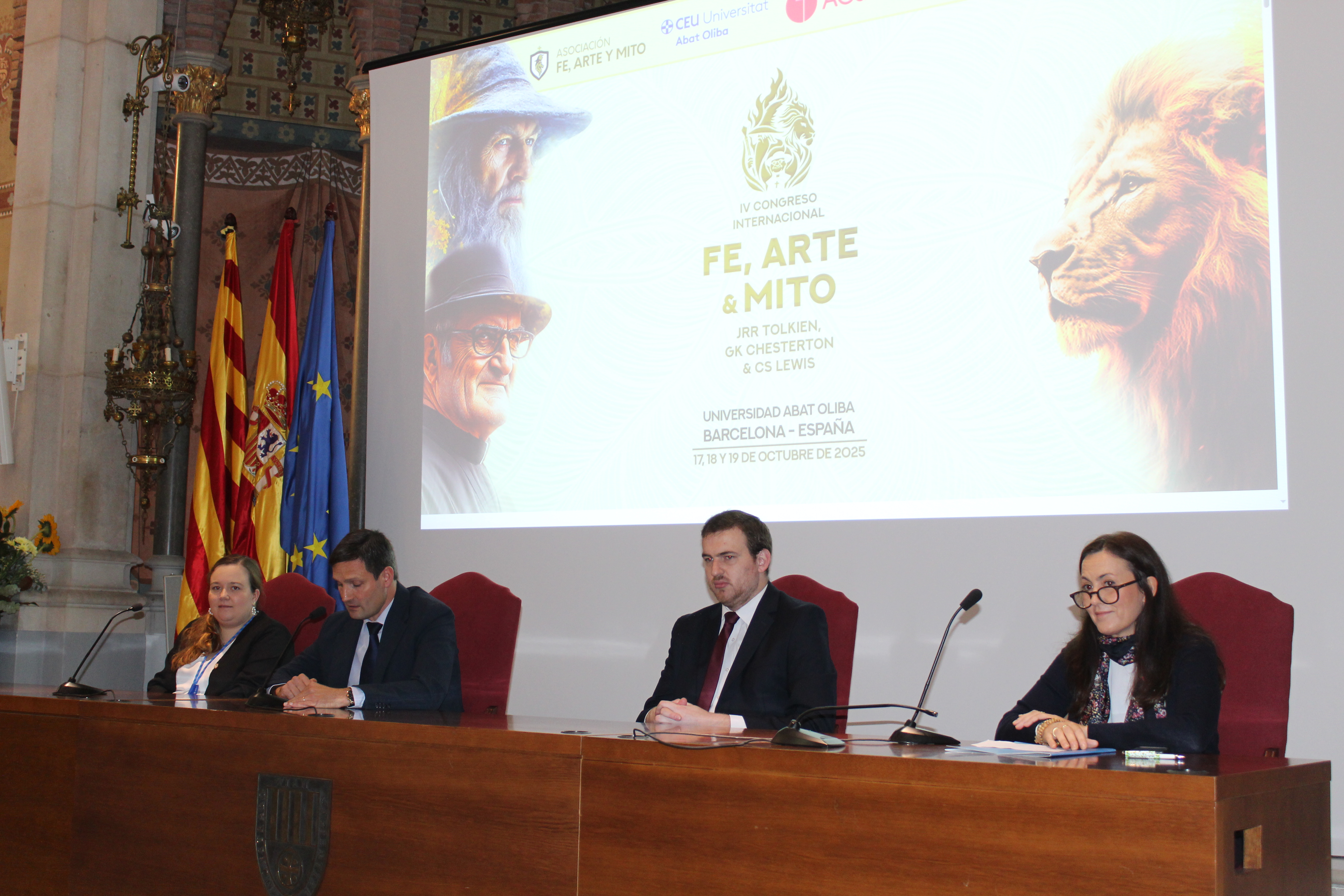 La Universitat CEU Abat Oliba acoge el IV Congreso Internacional Fe, Arte y Mito 