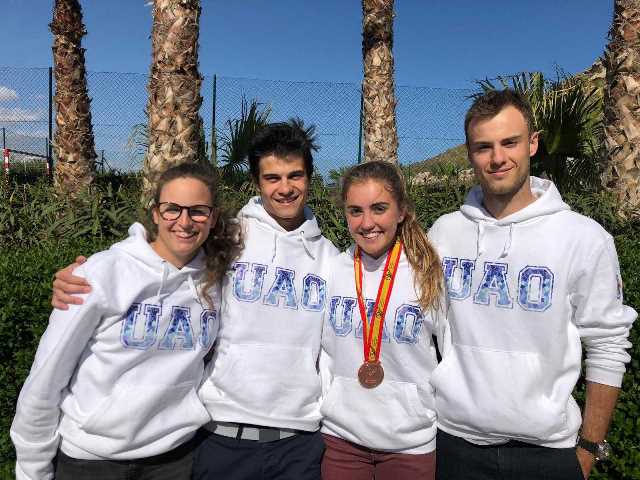 Bronce en los campeonatos nacionales de golf