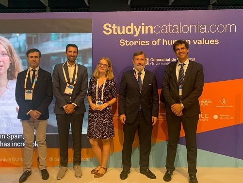 Presentes en la EAIE con personalidad internacional