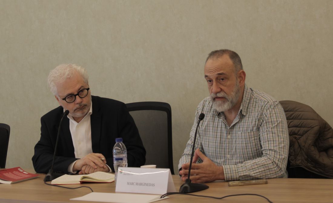 Periodisme amb propòsit: els estudiants de la Universitat dialoguen amb Marc Marginedas