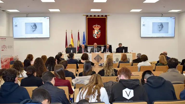 Sergio Rodríguez López-Ros representa a la CEU UAO en el homenaje académico a Feliciano Barrios 