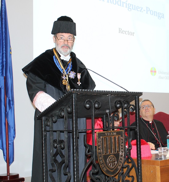 Proposta de Pau i Treva en l'acte d'inauguració
