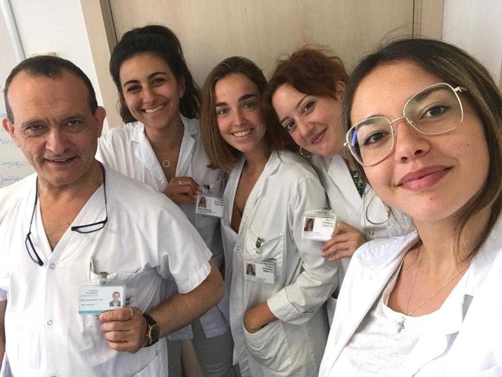 Prácticas extracurriculares de Psicología en el HUSC