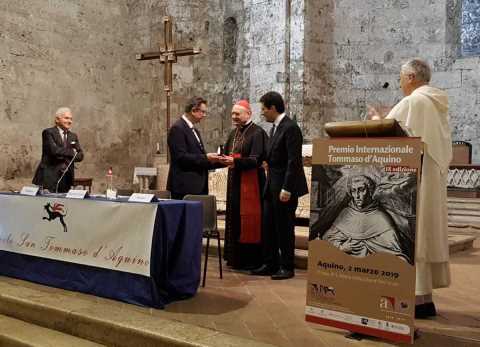 Enrique Martínez guanya el Premi Internacional Tomàs d'Aquino
