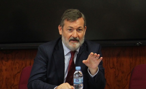 El rector presideix una mesa del Congrés Internacional de la Llengua Espanyola