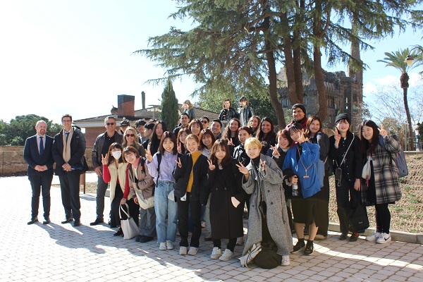 Visita de la Universidad de Kansai y Florida International